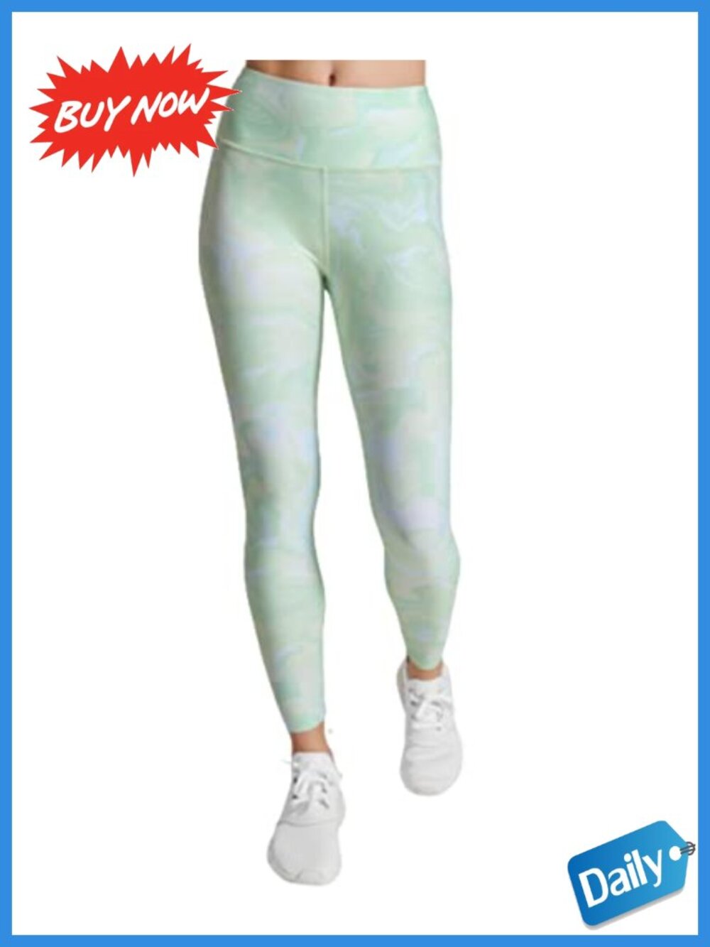 High Rise 7/8 Legging Nylon Spandex High Stretch Athletic